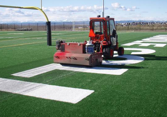 Cleaning the field